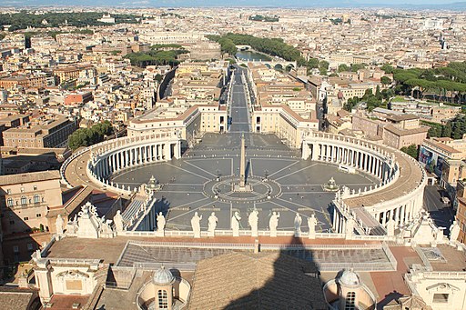 כיכר סנט פטר בותיקן ברומא