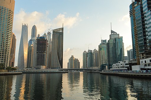 המרינה בדובאי. מקומות מומלצים בדובאי